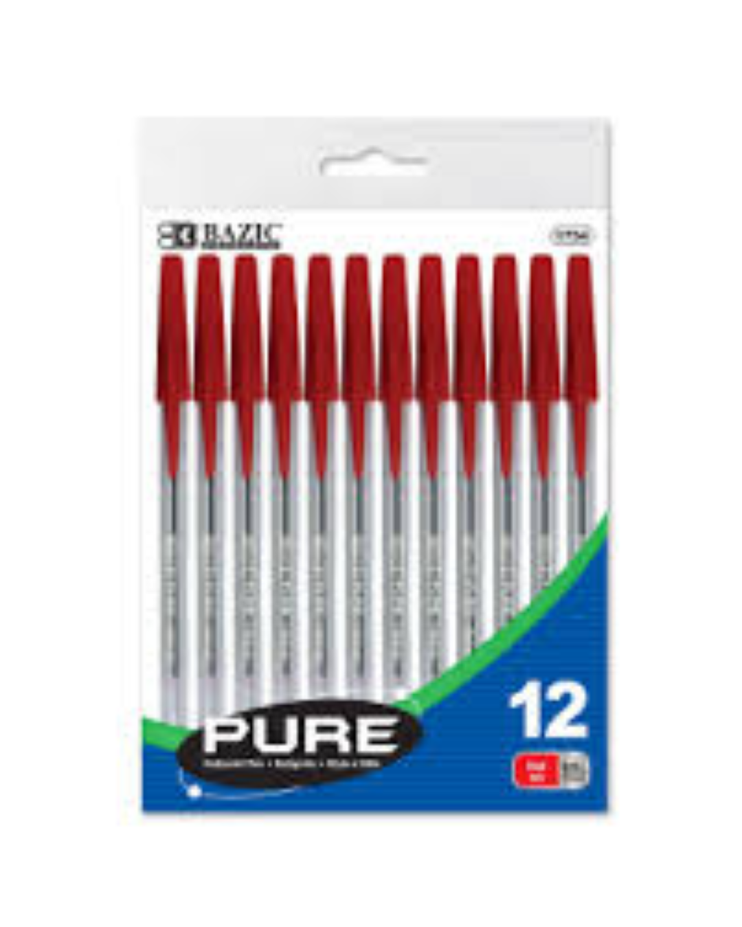 ZIP MEDIUM POINT RED KB101